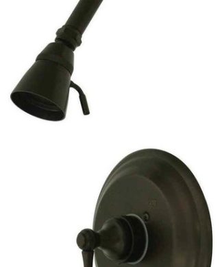 Vintage Single Handle Shower Faucet, Oil Rubbed Bronze