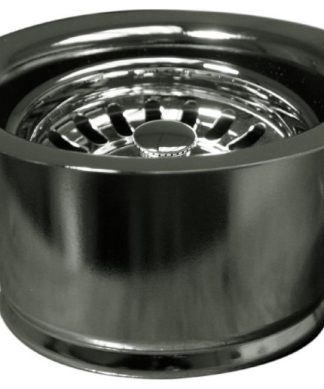 3 1/2" Waste Disposer Trim With Matching Basket Strainer for Deep Fireclay Sinks