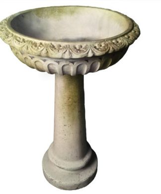 Trish Birdbath Garden Display