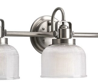 3-Light Bath and Vanity, Antique Nickel