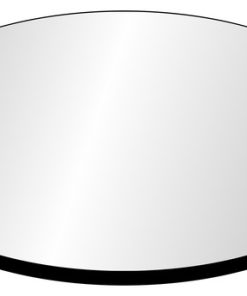 42" Tempered Round Glass Table Top, 3/8" Thickness, Pencil