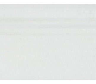 12 Polished Greek Thassos Marble Baseboard Trim, 4 3/4 X 12 - 10 Pieces
