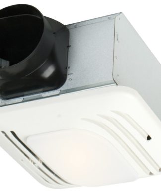 80 Cfm Silent Fan Light - Designer White