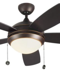 44'' Discus Classic - Roman Bronze by Monte Carlo 5DIC44RBD-V1 in Bronze Finish