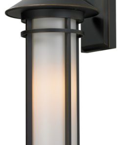 Woodland 1-Light Outdoor Wall Light, Oil Rubbed Bronze