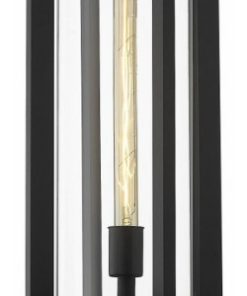 Z-Lite 586PHBR-533PM-BK Glenwood - 20 Inch 1 Light Outdoor Post Mount