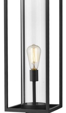 Z-Lite 584PHBR-553PM-BK Dunbroch - 27.75 Inch 1 Light Outdoor Post Mount