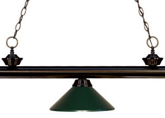 Z-LITE 200-3BRZ-MDG 3 Light Billiard Light