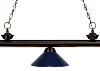 Z-Lite 200-3BRZ-MNB Riviera - Three Light Billiard In Bronze