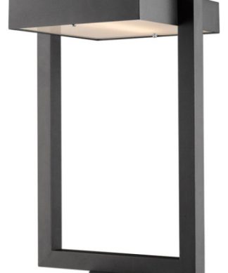 Z-Lite 566PHBR-BK-LED Luttrel - 21.63" 12W 1 LED Outdoor Post Mount