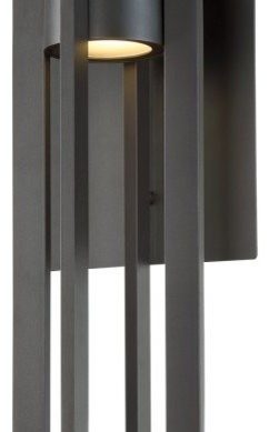 WAC Lighting Chamber 16" LED Outdoor Wall Light in Bronze