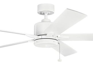 60" Bowen Fan, Matte White