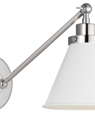 Wellfleet One Light Wall Sconce, Matte White