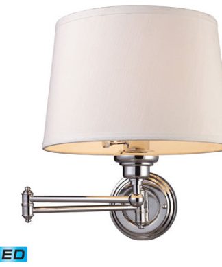 Wall Sconce 1-Light LED With Polished Chrome, 25"