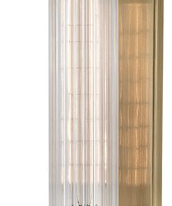 Wall Sconce 1-Light With Aged Brass Tone Finished, T10 Bulb Type, 3", 75W