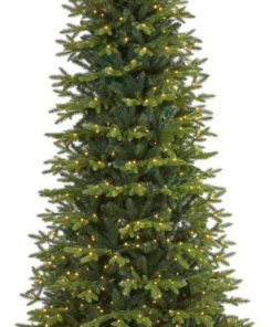 7? Belgium Fir ?Natural Look? Christmas Tree with 500 Clear LED Lights
