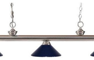 Z-Lite 100703BN-MNB Riviera - Three Light Island/Billiard