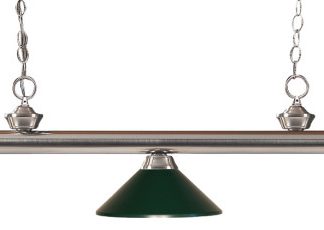 Z-LITE 100703BN-MDG 3 Light Island/Billiard Light Fixture, Brushed Nickel