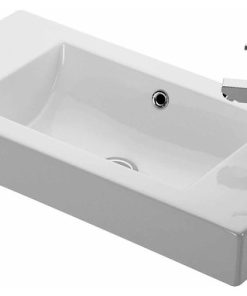 WS Bath Collections Minimal 4054 Minimal 27-3/5" Wall - White