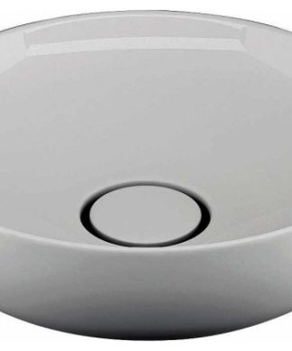 WS Bath Collections Vision 6342 Vision 16-1/2" Vessel Bathroom - Ceramic White
