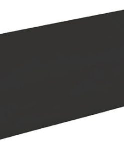 WS Bath Collections Curva 5142 Curva 18-1/8" Aluminum Bathroom - Black