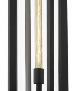 Z-Lite 586PHBR-553PM-BK Glenwood - 20 Inch 1 Light Outdoor Post Mount