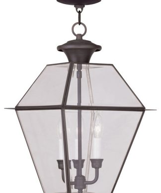 Westover Outdoor Chain-Hang Light, Bronze