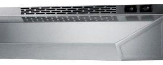 18"W Ductless Range Hood, Stainless Steel Finish H1718SS