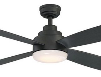 Wind River Aeris LED Ceiling Fan WR1602MB - Matte Black