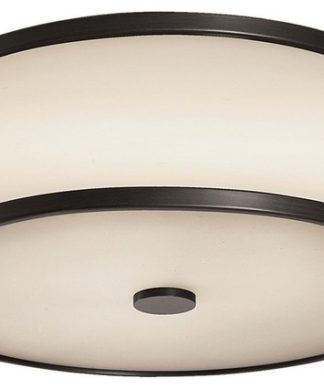 3-Light Ceiling Fixture, Espresso