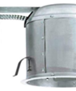6" Shallow Remodel Recessed Housing Insulated Ceiling Light, 75 W, Set of 12