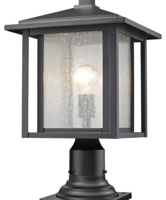 Z-Lite 1 Light Outdoor, Black, 554Phb-533Pm-Bk