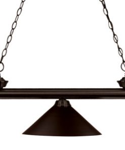 Z-LITE 200-3BRZ-MBRZ 3 Light Billiard Light
