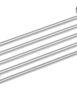 4693 Towel Shelf and Hang Bar 25", Brushed Stainless Steel