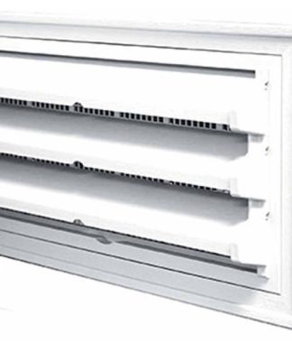 18.5"x9 3/8"x2 1/8" Foundation Galvanized Kit, Set of 10, White
