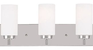 West Lake Bath Light, Chrome