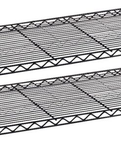 Safco Industrial Wire Extra Shelve, Steel, 2 Shelves, 36"X18"
