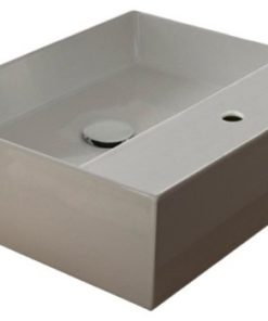 20" Ceramic Vessel Sink, One Hole