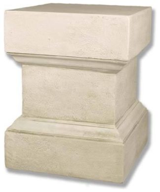 Weathered Square Pedestal 20, Pedestal Sculpture