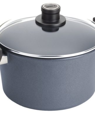 Woll Diamond Lite Cast Aluminum Induction 5.25 Quart Covered Stockpot