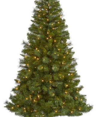 7' Springfield Christmas Tree / 400 Warm Clear Lights and 916 Bendable Branches