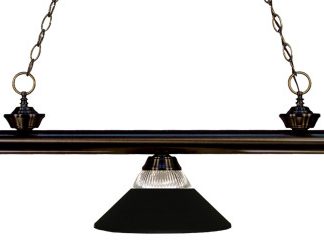 Z-Lite 3 Light Billiard Light, Bronze, 200-3BRZ-RMB