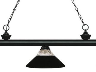 Z-Lite 200-3MB-RMB Three Light Billiard Light Riviera Matte Black