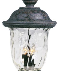 3427WGOB Carriage House DC 3-Light Outdoor Hanging Lantern in Oriental Bronze