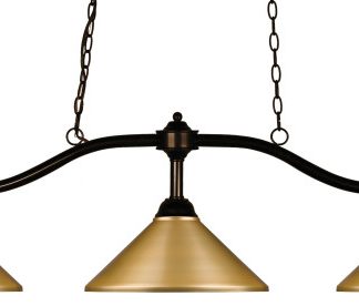 Z-Lite 3 Light Billiard Light, Bronze, 147BRZ-MSG