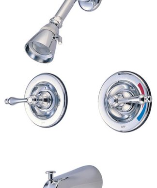 Vintage Two Handle Tub & Shower Faucet