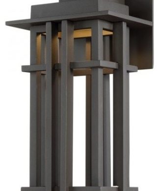 WAC Lighting Nest 16" LED Outdoor Wall Light in Bronze