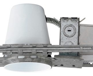 4" Non-Insulated Ceiling Light Enclosed Recessed Housings, 50 W, Set of 6