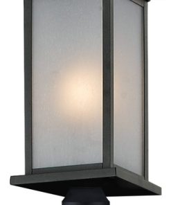 Z-Lite 547PHBR-533PM Vienna 1 Light Outdoor Pier Mount Light - Black