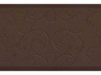 WellnessMats Premium Anti-Fatigue Mat Bella Collection, Brown, 72"x24"